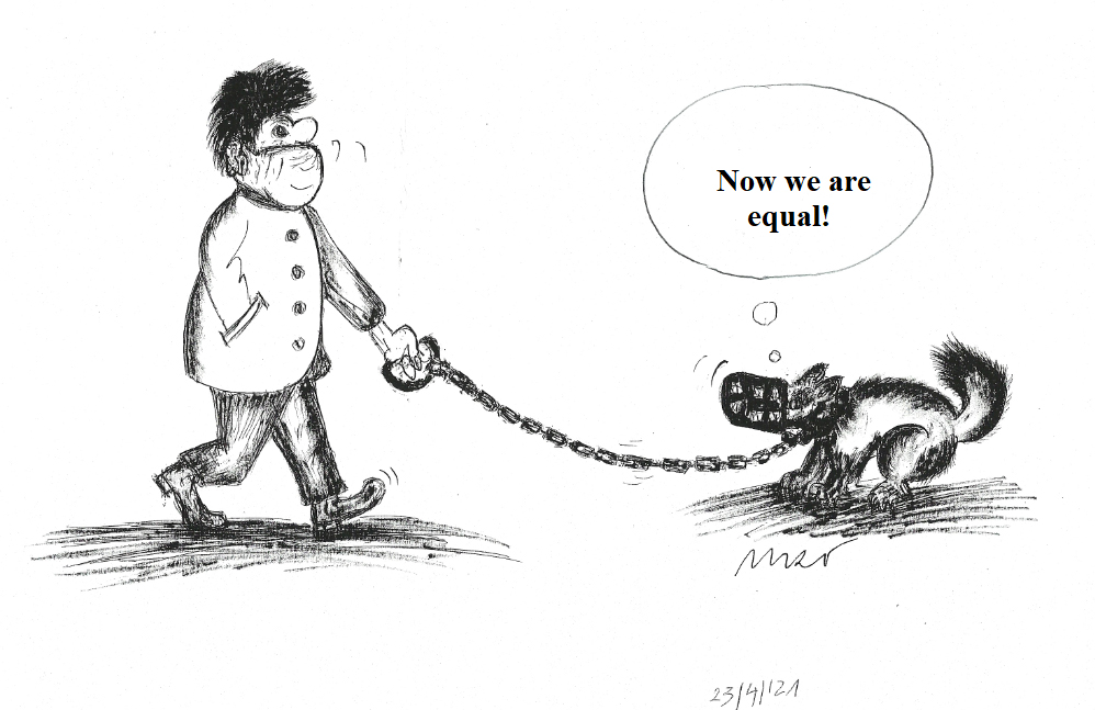 ［今では一緒！］ / Now We Are Equal!
