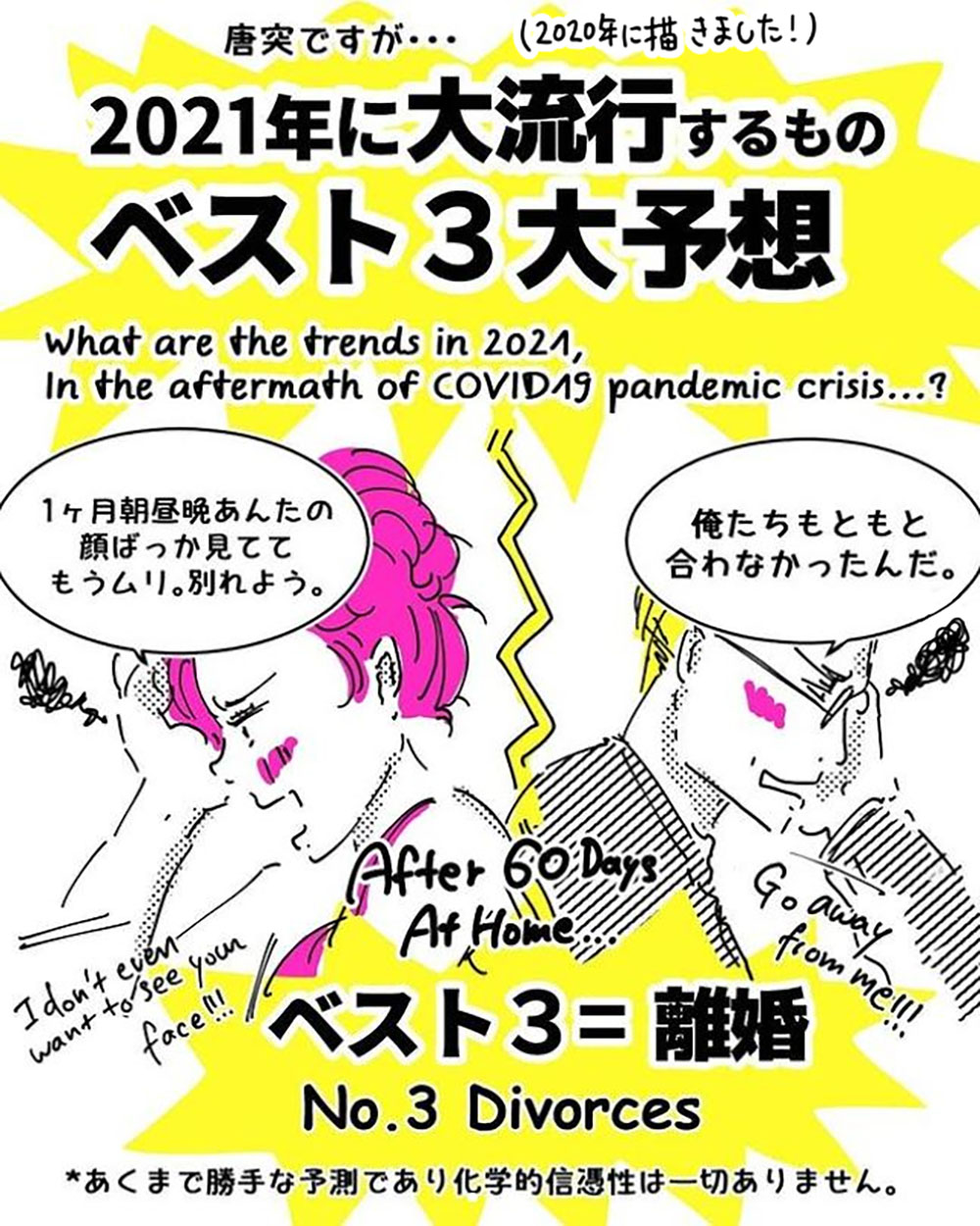 コロナ後の流行り予想・2021 / Top3 Trends in the Aftermath of COVID19