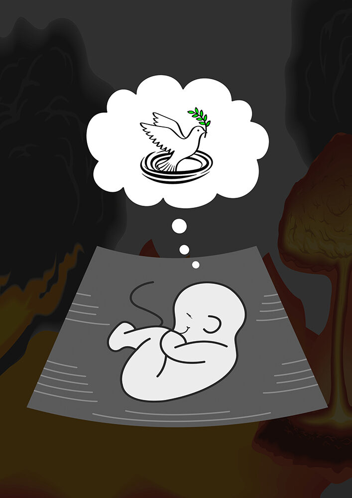 Fetuse and Peace Cartoon