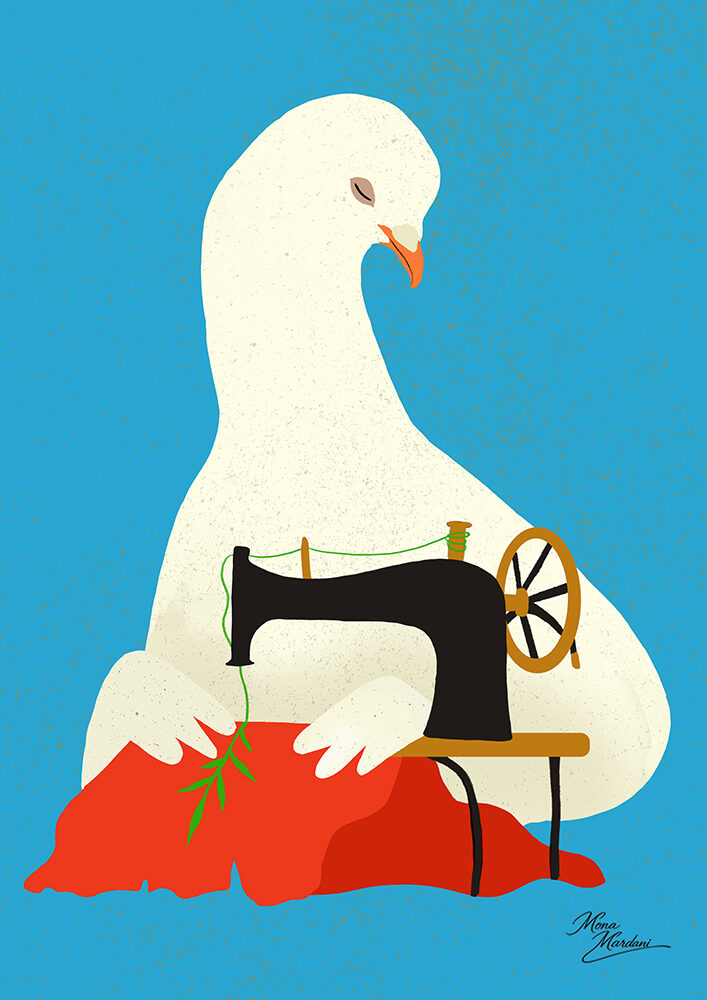 Peace Doesn’t Come, It Has to Be Created